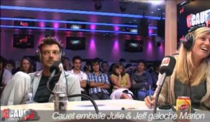 Cauet emballe Julie & Jeff galoche Marion - C'Cauet sur NRJ