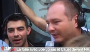 La folie avec Joe Jonas et Cauet devant NRJ - C'Cauet sur NRJ