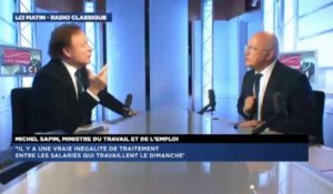 Michel Sapin, invité politique de Guillaume Durand avec LCI