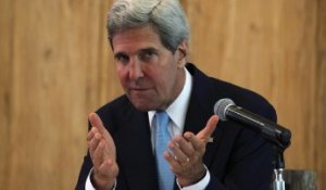 Kerry met la destruction des armes chimiques "au crédit" de Damas