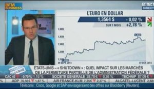 Prudence des marchés face à la situation américaine : Jean-François Bay, dans Intégrale Bourse - 07/10