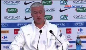 Deschamps : "La pression sera sur nous" 07/10