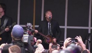 Concert surprise de Paul McCartney à Times Square