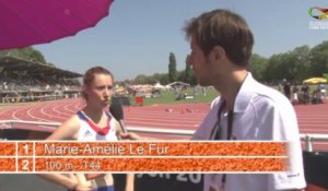 Marie-Amélie Le Fur - 100m femmes Demi-Finale - T44