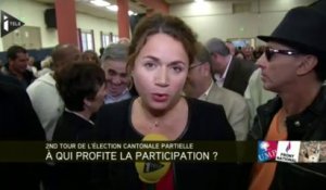 Cantonale de Brignoles : Catherine Delzers se félicite du taux de participation
