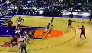 Manute Bol marque 6 tirs à trois points en une mi-temps