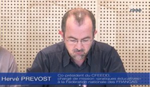 Audition de Hervé Prévost, Fédération nationale des FRANCAS - cese