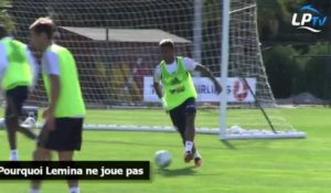 Pourquoi Lemina ne joue pas