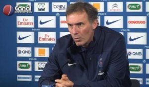 PSG / Bastia : Conférence de presse de Laurent Blanc