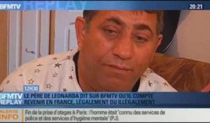 BFMTV Replay: le père de Leonarda compte revenir en France, légalement ou illégalement - 18/09