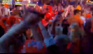 Pays-Bas - Uruguay. Liesse populaire à Rotterdam après la victoire des "Oranje"