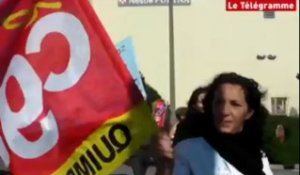 Quimperlé (29). 4.000 manifestants et la voie express bloquée