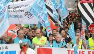 Rennes. PSA : 3.000 manifestants contre les suppressions d'emplois