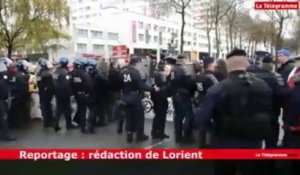 Lorient. Les forces de l'ordre délogent des manifestants anti-aéroport