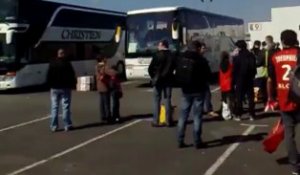 Coupe de la ligue, avec les supporters rennais