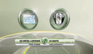 USCL  3 - 0 CA Bastia - J12 S13/14