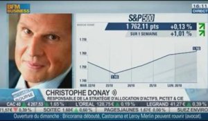 La hausse enregistrée par wall street et le nouveau record du S&P 500: Christophe Donay, dans Intégrale Bourse - 29/10
