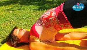 Yoga - la posture du demi-pont - Détente, relaxation