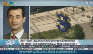 Ralentissement de l'inflation dans la zone euro: Gilles Moec, dans Intégrale Bourse - 31/10