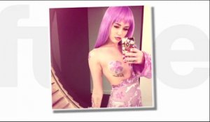 Miley Cyrus Goes As Lil Kim for Halloween