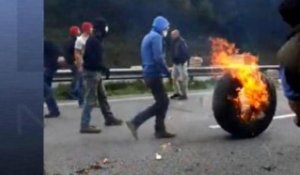 Bretagne contre l'écotaxe: le manifestant blessé appelle au calme - 01/11