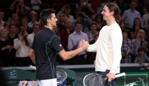 Tennis : Novak Djokovic invite Zlatan Ibrahimovic à faire quelques balles