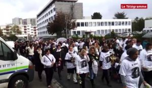 Brest. Violences conjugales : 300 personnes à la marche silencieuse