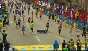 Le marathon de New York en mémoire de Boston