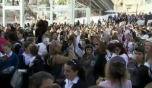 Féministes et juifs ultra-orthodoxes face à face devant le mur des Lamentations