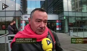 Laurent Sadoux (RFI) : "une peine immense et une colère vive"