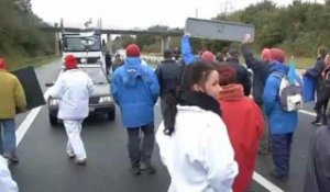 Tilly-Sabco: le blocage de la nationale entre Morlaix et Rennes décidée après une assemblée générale - 05/11