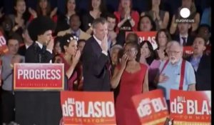 New York redevient démocrate avec Bill de Blasio