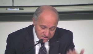 Intervention de Laurent Fabius au colloque "Religion et politique étrangère" (06/11/2013)