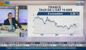 Les Taux sur 10 ans de la France sont stables, Eric Bertrand, dans Intégrale Placements – 08/11