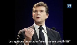 Arnaud Montebourg : "Les agences de notation n'ont aucune crédibilité"