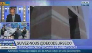 Le fiasco Crédit Lyonnais: vraiment soldé ? dans Les décodeurs de l'éco - 13/11 2/5