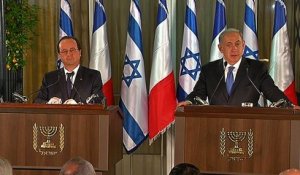 Point de presse à la résidence du Premier ministre d’Israël, M. Benyamin Netanyahou
