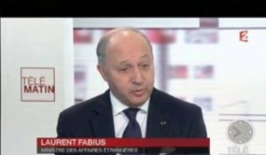 Entretien de Laurent Fabius avec France 2 (21.11.2013)