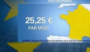 Tour d'Europe: la France paye son abonnement Internet deux fois plus cher que la Suède - 22/11