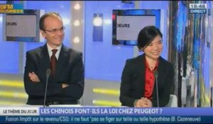 Les Chinois font-ils la loi chez Peugeot ? dans Les décodeurs de l'éco - 25/11 3/5