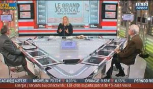 Patrick Coquidé, Jean-Hervé Lorenzi et Emmanuel Lechypre dans Le Grand Journal - 26/11 2/4