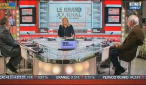 Patrick Coquidé, Jean-Hervé Lorenzi et Emmanuel Lechypre dans Le Grand Journal - 26/11 1/4