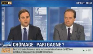 BFM Story: chiffres du chômage: Hollande serait-il en passe de gagner son pari ? - 28/11