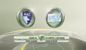 Le Havre 3 - 1 USCL  - J16 S13/14
