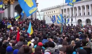 Démonstration de force des pro-UE dans les rues de Kiev