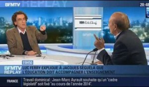 BFMTV Replay: le classement PISA: Luc Ferry face à Jacques Séguéla - 02/12