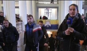 "La mairie de Kiev est devenue un vrai camp retranché" -  04/12