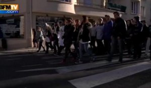 Millau : marche blanche en hommage à Aude, l'adolescente poignardée à mort - 08/12