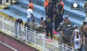 Brésil : violente bagarre entre supporters dans les tribunes