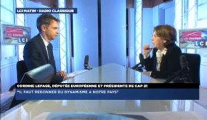 Corinne Lepage, invitée politique de Christophe Jakubyszyn avec LCI